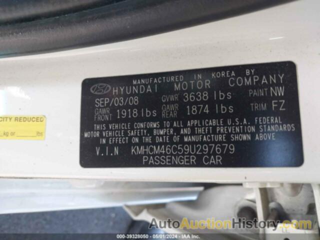 HYUNDAI ACCENT GLS, KMHCM46C59U297679