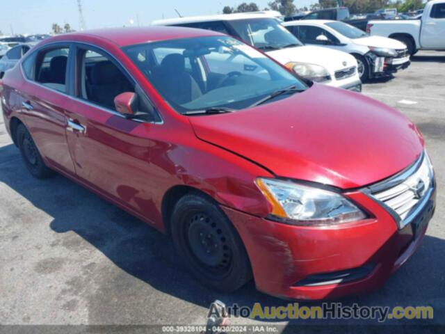 NISSAN SENTRA SV, 3N1AB7AP1DL720549