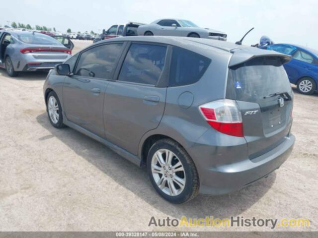 HONDA FIT SPORT, JHMGE8H53BS003494