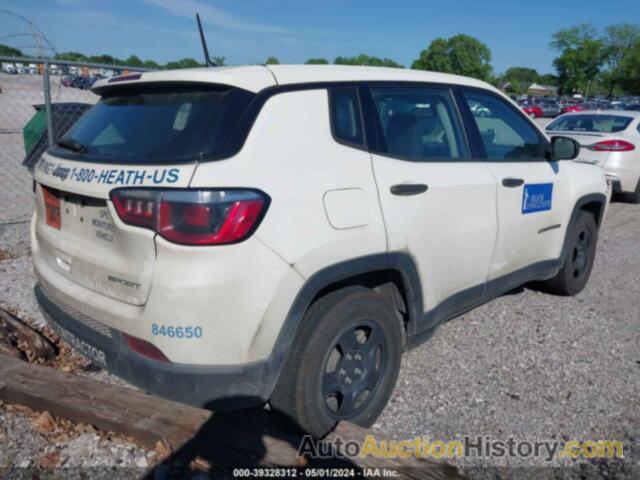 JEEP COMPASS SPORT FWD, 3C4NJCAB7JT151796