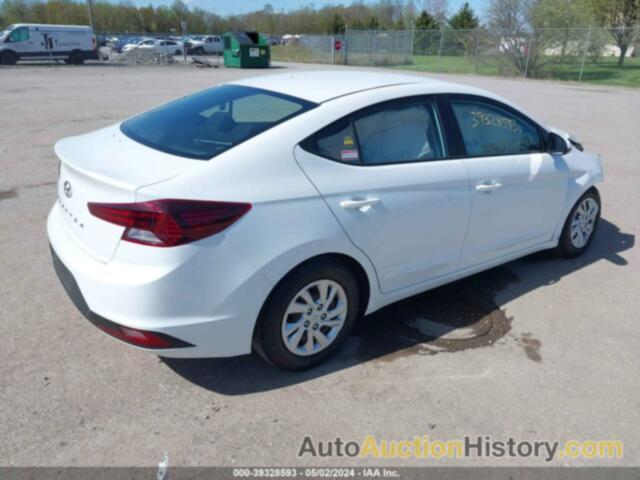 HYUNDAI ELANTRA SE, 5NPD74LF9KH459912