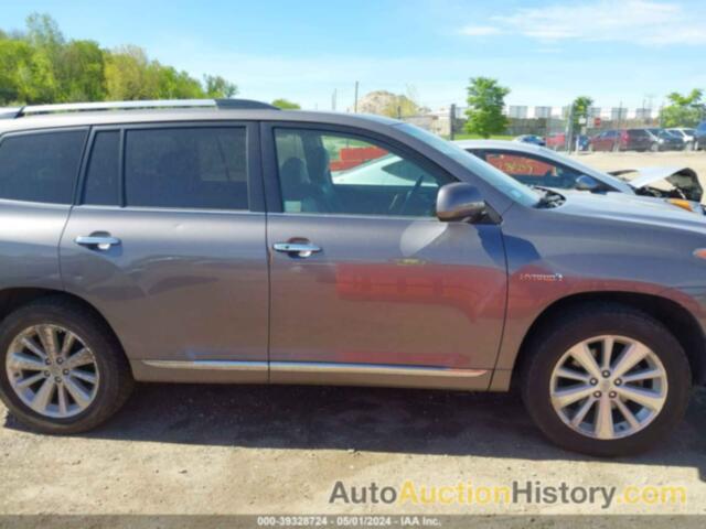 TOYOTA HIGHLANDER HYBRID HYBRID LIMITED, JTEDC3EH1C2006225