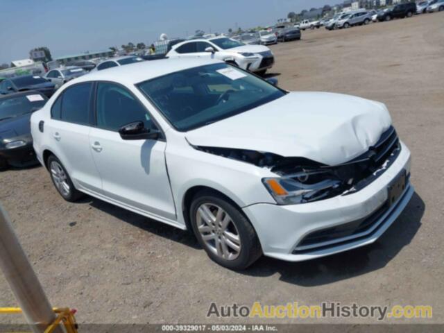 VOLKSWAGEN JETTA 2.0L S, 3VW2K7AJ1FM210578