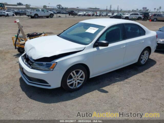 VOLKSWAGEN JETTA 2.0L S, 3VW2K7AJ1FM210578