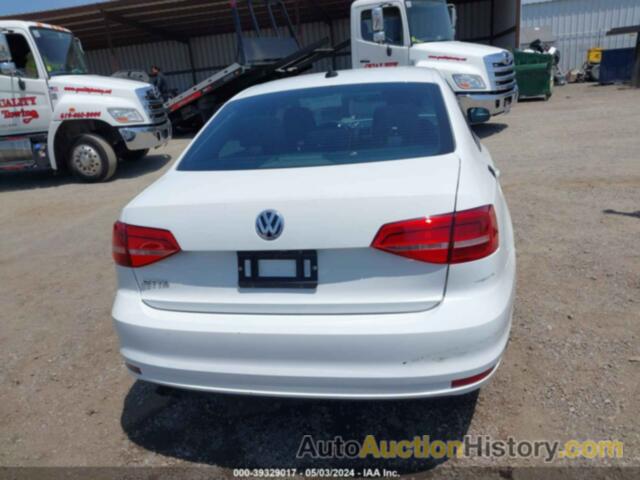 VOLKSWAGEN JETTA 2.0L S, 3VW2K7AJ1FM210578