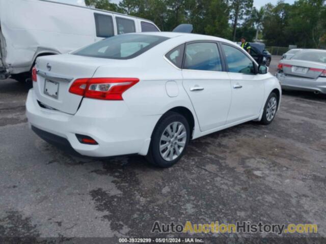 NISSAN SENTRA S, 3N1AB7AP8JY232956