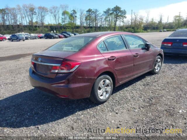 HONDA CIVIC LX, 2HGFB2F56EH510537