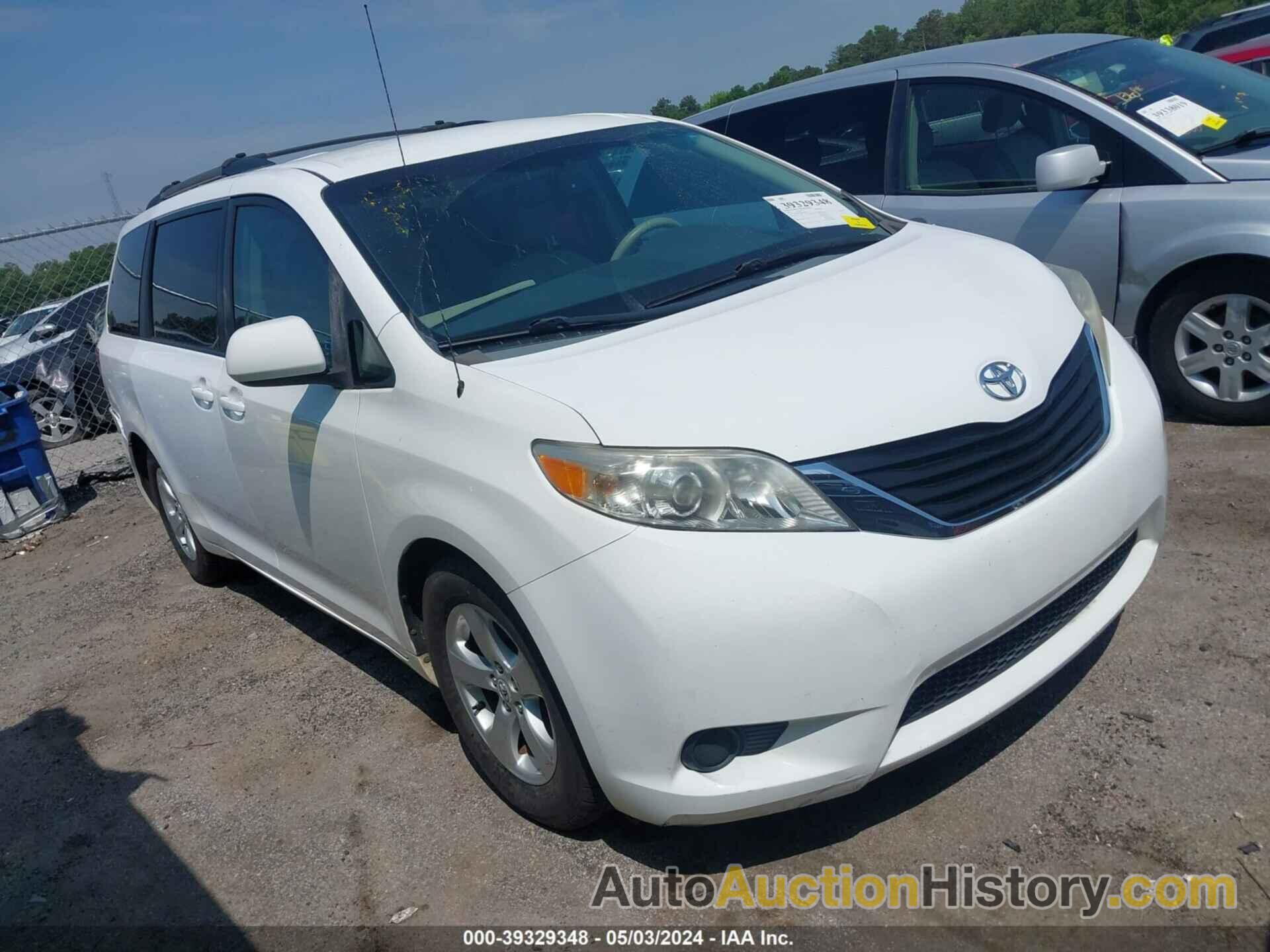 TOYOTA SIENNA LE V6, 5TDKK3DC9BS064448