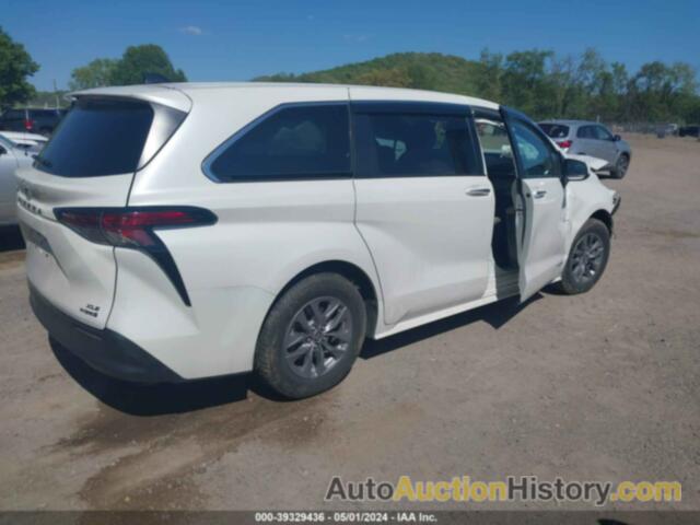 TOYOTA SIENNA XLE, 5TDYRKEC2MS024570