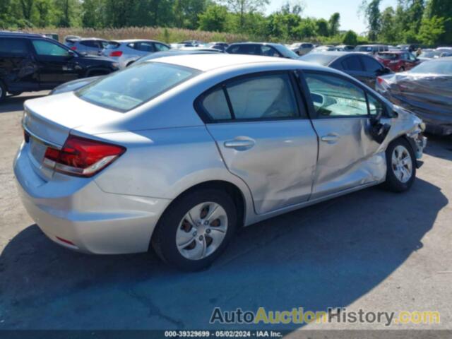 HONDA CIVIC LX, 2HGFB2F51DH514848