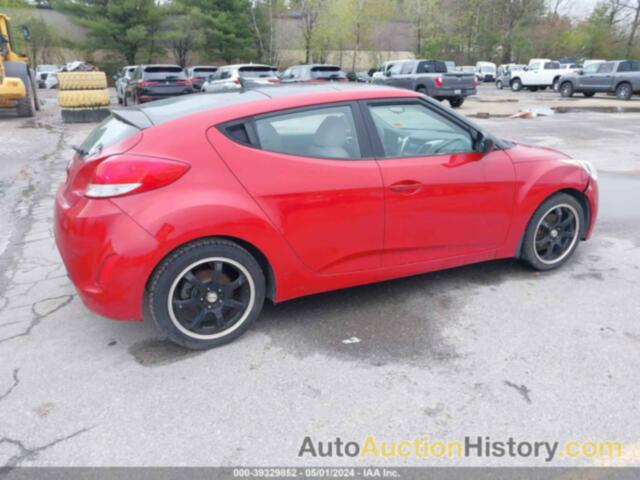 HYUNDAI VELOSTER BASE W/GRAY, KMHTC6AD8CU077605