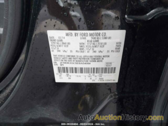 FORD EDGE SE, 2FMDK3GC5EBA54084