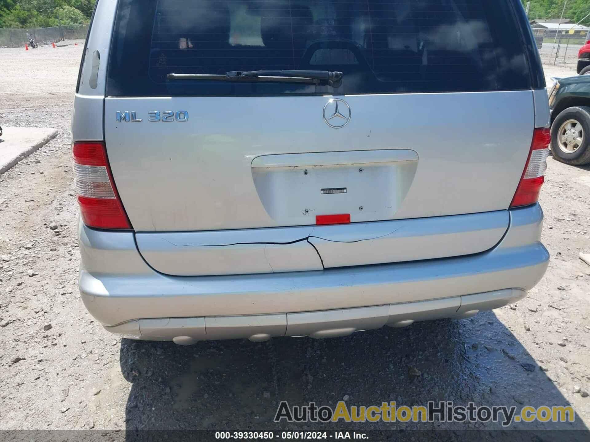 MERCEDES-BENZ ML 320, 4JGAB54E62A323804