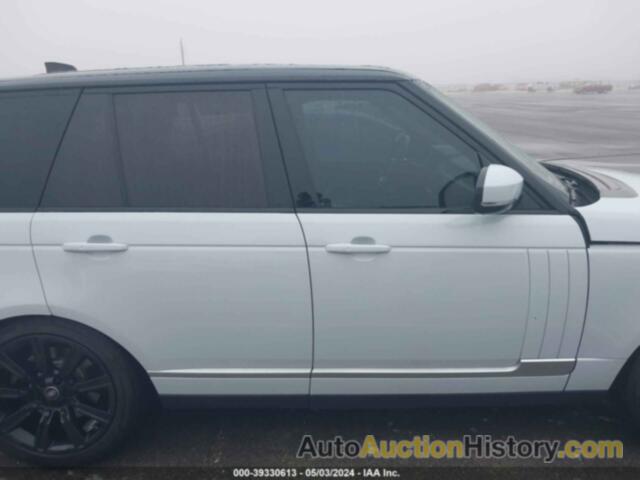 LAND ROVER RANGE ROVER HSE, SALGS2FV5HA326429