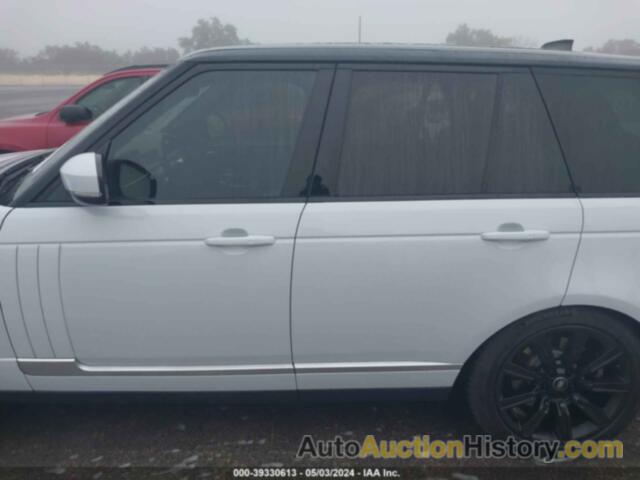 LAND ROVER RANGE ROVER HSE, SALGS2FV5HA326429