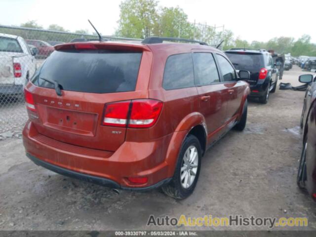 DODGE JOURNEY SXT, 3C4PDDBG4ET302129