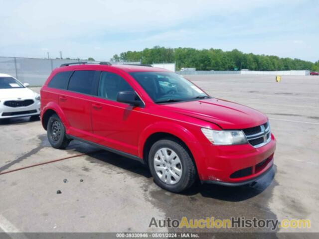 DODGE JOURNEY SE, 3C4PDCAB8JT218521