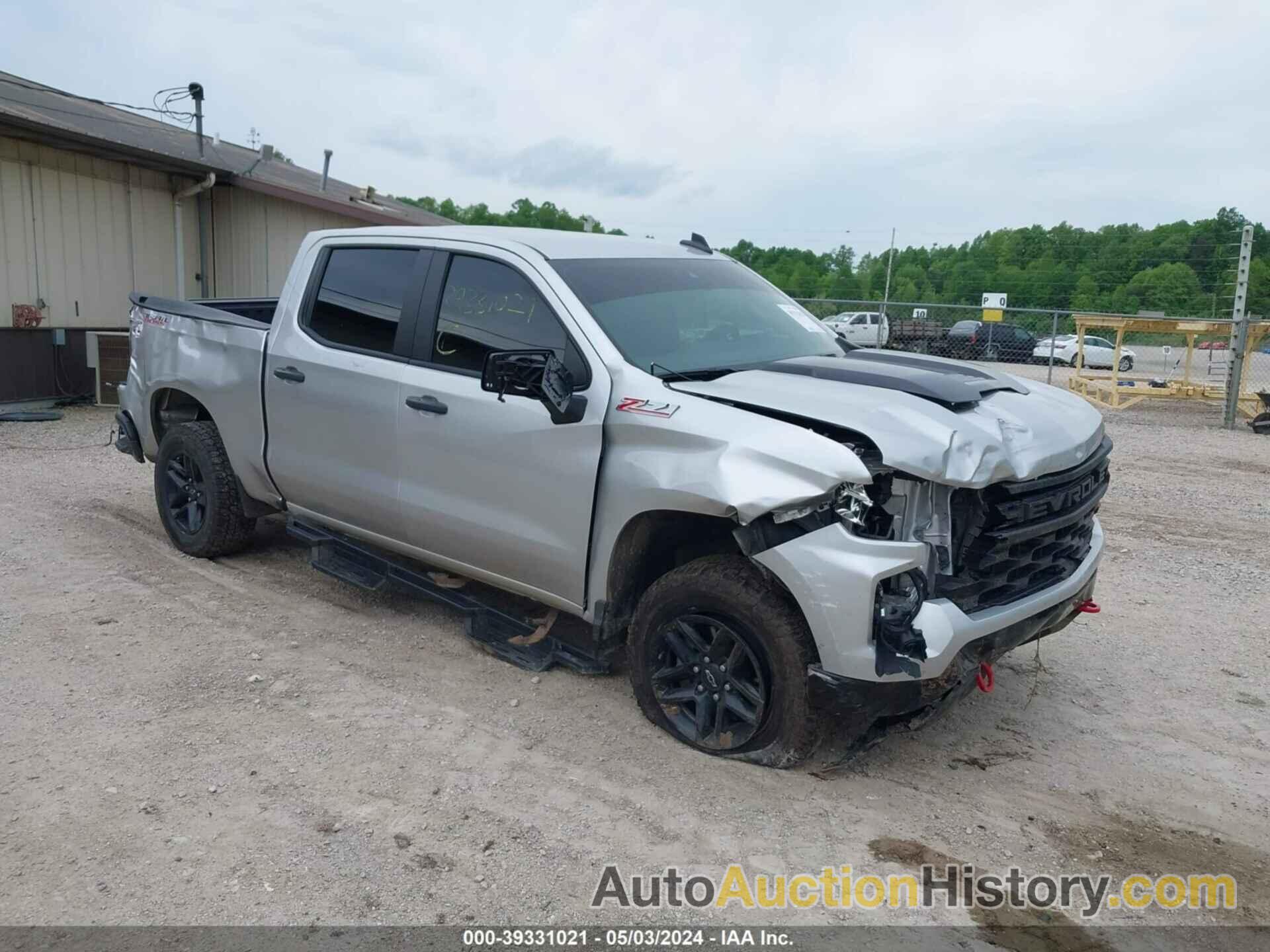 CHEVROLET SILVERADO 1500 4WD  SHORT BED CUSTOM TRAIL BOSS, 3GCPDCED3NG621879