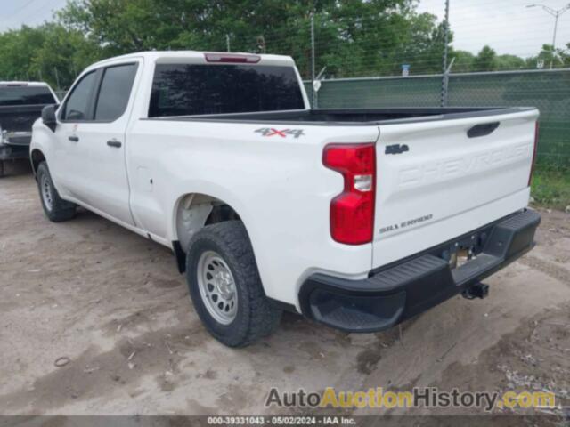 CHEVROLET SILVERADO 1500 4WD  STANDARD BED WT, 3GCPYAEH9MG225028