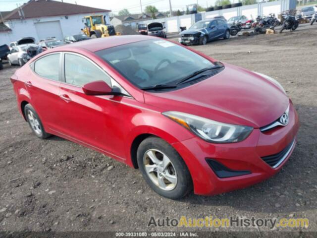 HYUNDAI ELANTRA SE/SPORT/LIMITED, KMHDH4AE1EU128917