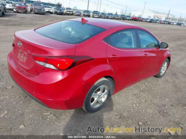 HYUNDAI ELANTRA SE/SPORT/LIMITED, KMHDH4AE1EU128917