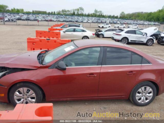 CHEVROLET CRUZE LS, 1G1PC5SH1C7265455