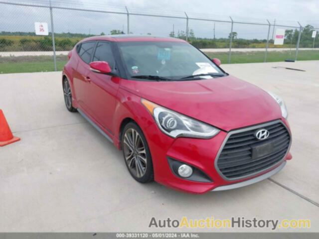 HYUNDAI VELOSTER TURBO, KMHTC6AEXGU295009