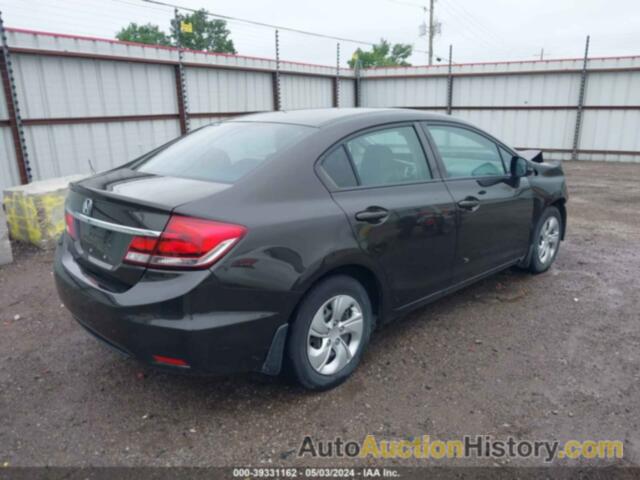 HONDA CIVIC LX, 2HGFB2F5XDH597616