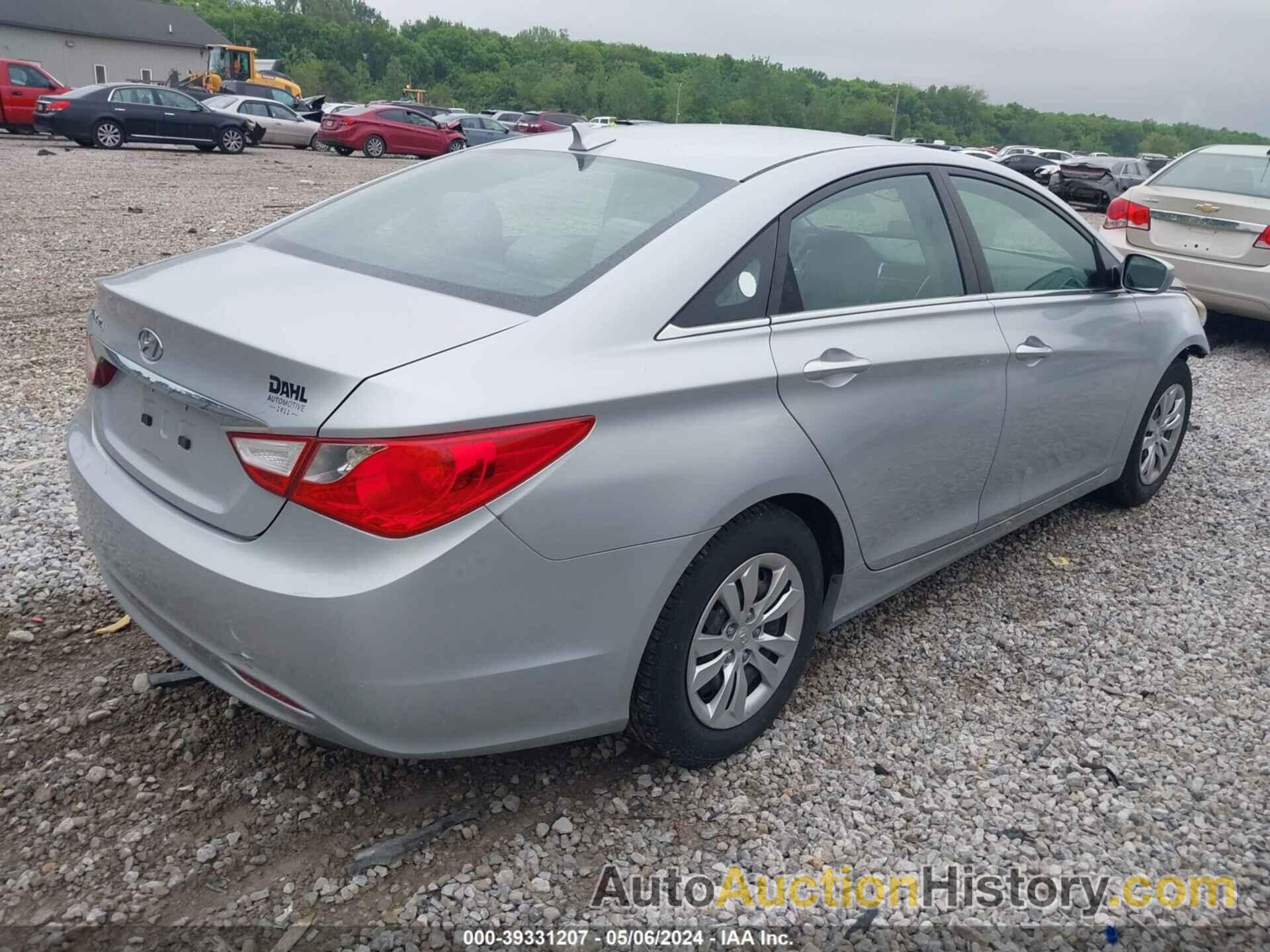 HYUNDAI SONATA GLS, 5NPEB4AC3BH231562