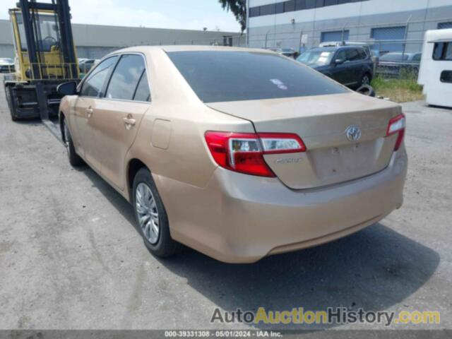 TOYOTA CAMRY LE, 4T1BF1FK1CU058097