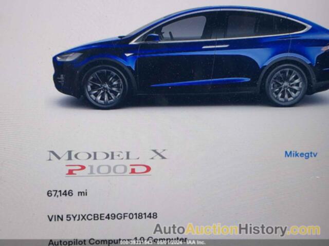 TESLA MODEL X 75D/P100D/P90D, 5YJXCBE49GF018148