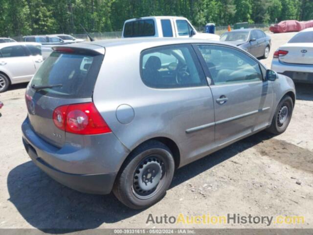 VOLKSWAGEN RABBIT, WVWAB71K48W076322