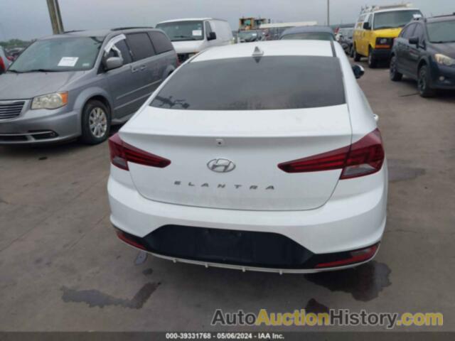 HYUNDAI ELANTRA SEL, 5NPD84LF9LH543386