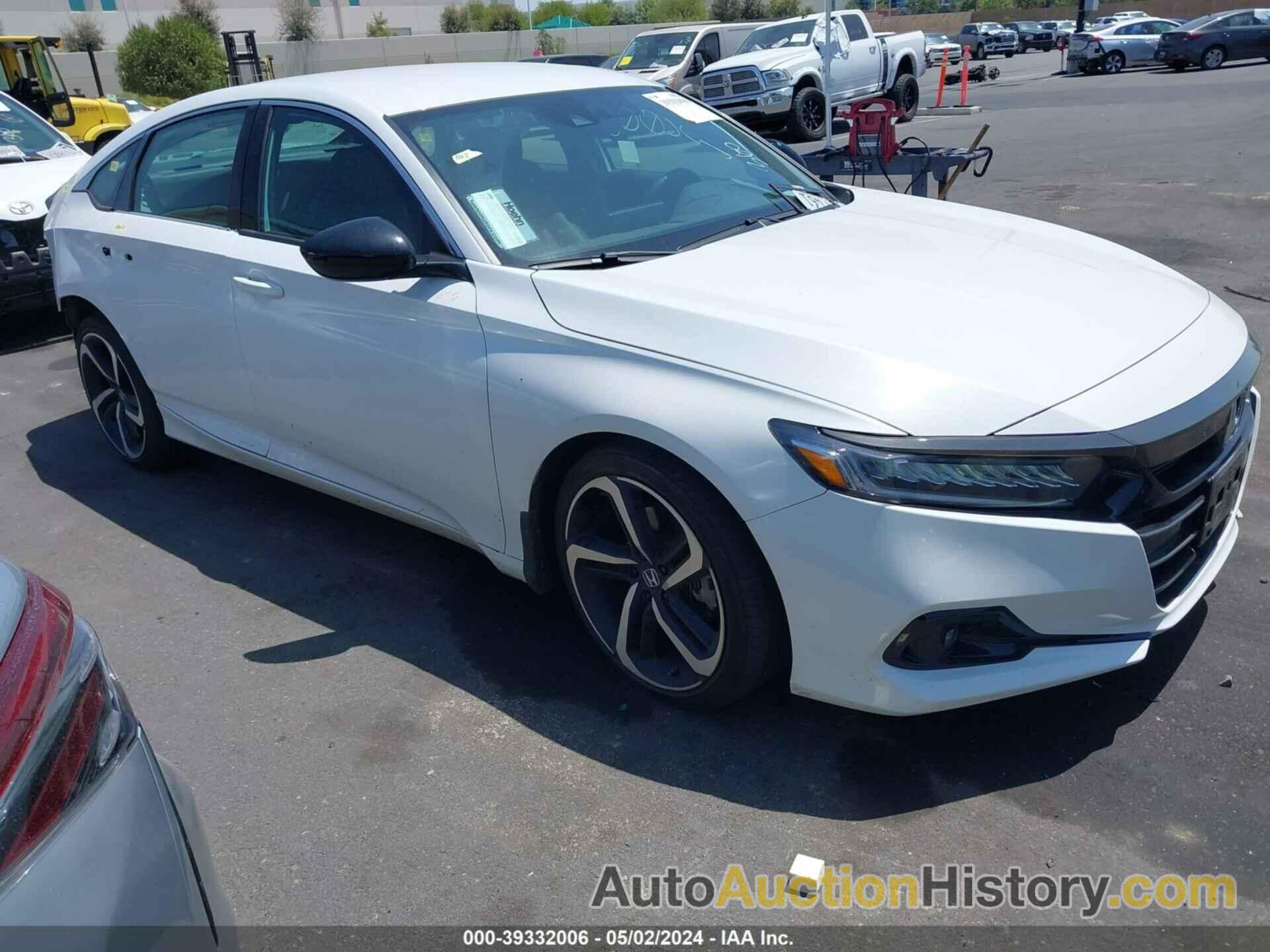 HONDA ACCORD SPORT, 1HGCV1F30NA098195