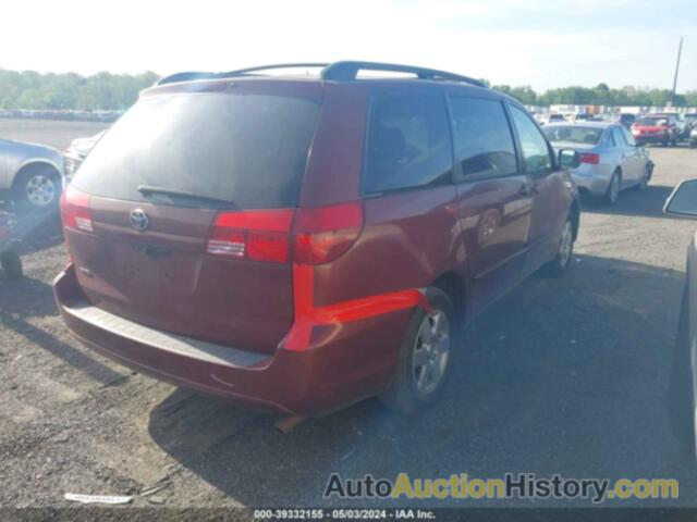 TOYOTA SIENNA XLE, 5TDZA22C44S134553