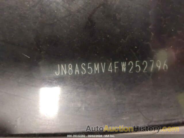 NISSAN ROGUE SELECT S, JN8AS5MV4FW252796