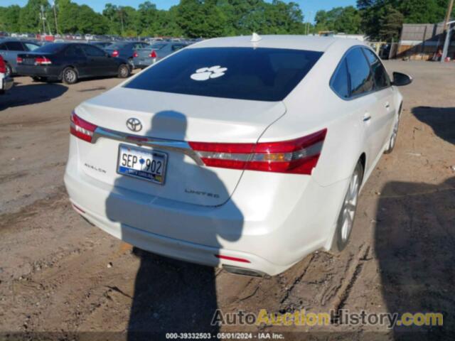 TOYOTA AVALON LIMITED, 4T1BK1EB6FU161193