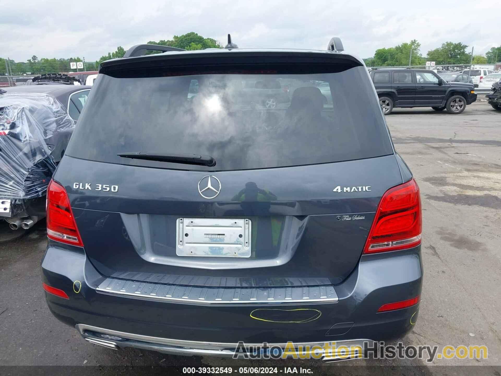 MERCEDES-BENZ GLK 350 4MATIC, WDCGG8JB9FG343621