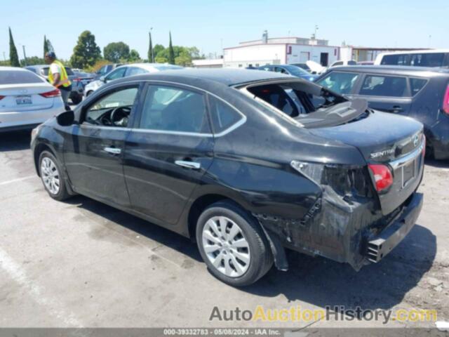 NISSAN SENTRA S, 3N1AB7AP6KY298326