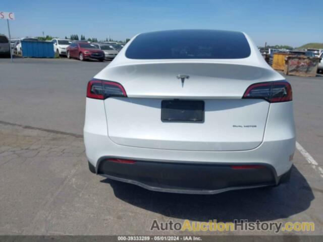 TESLA MODEL Y AWD/LONG RANGE DUAL MOTOR ALL-WHEEL DRIVE, 7SAYGDEE5PF889564