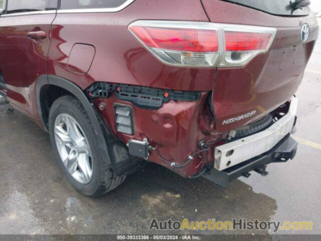 TOYOTA HIGHLANDER HYBRID LIMITED, 5TDDCRFHXES006743