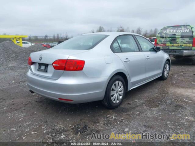 VOLKSWAGEN JETTA 2.0L S, 3VW2K7AJ0EM287506