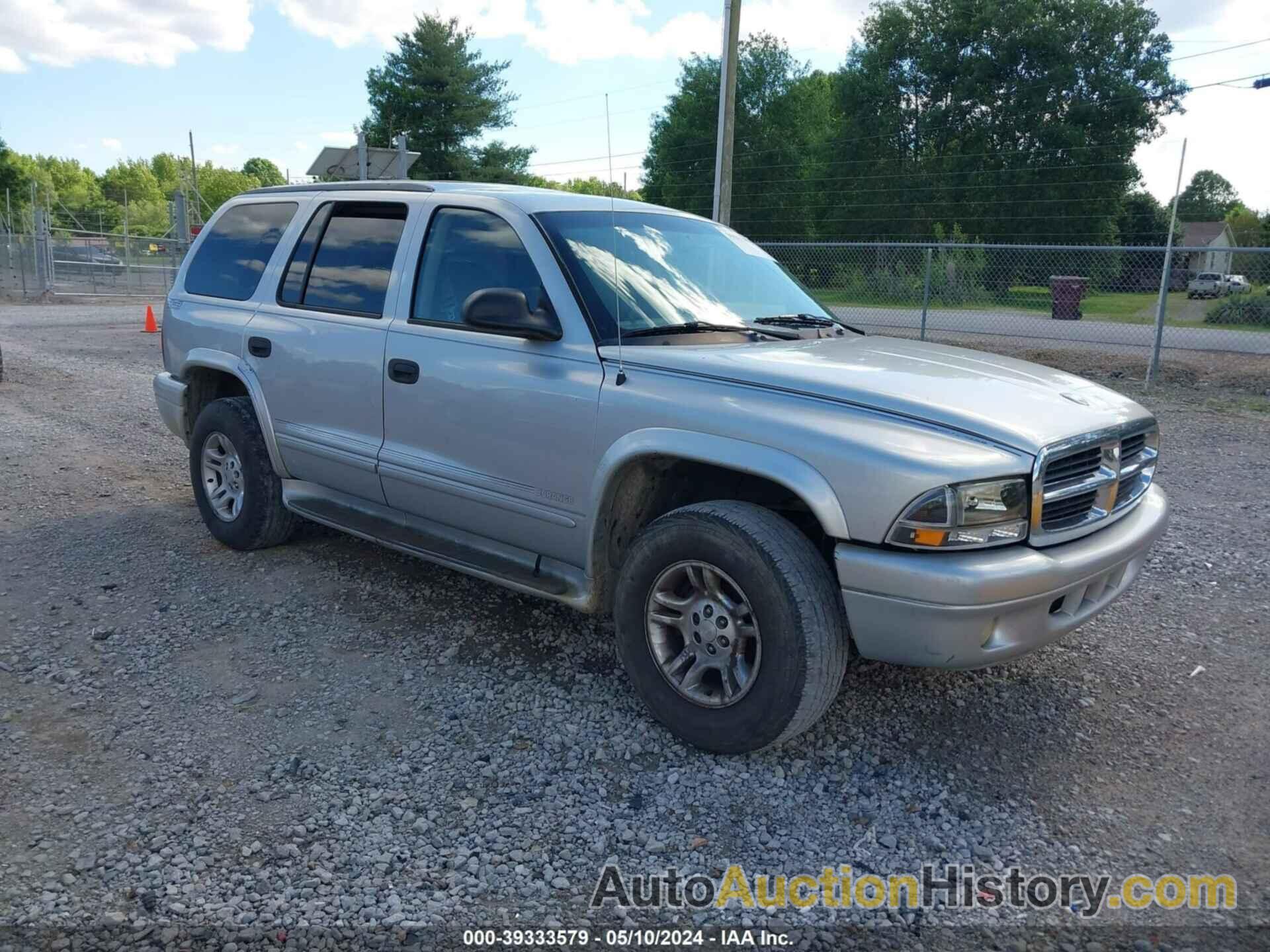 DODGE DURANGO SLT, 1D4HS48N83F522934