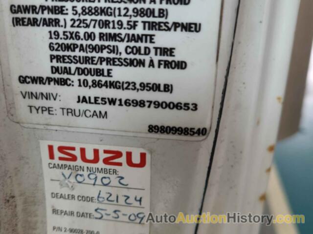 ISUZU NQR, JALE5W16987900653