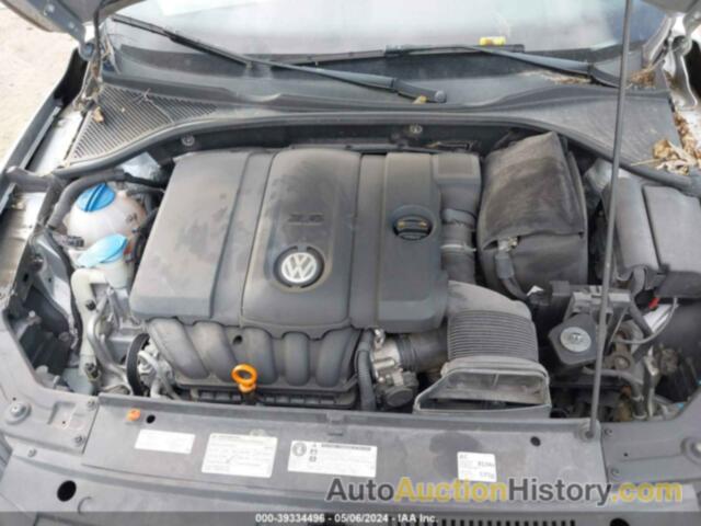 VOLKSWAGEN PASSAT 2.5L SE, 1VWBP7A3XCC094779