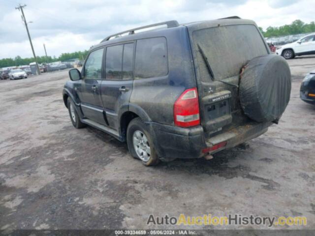 MITSUBISHI MONTERO XLS, JA4NW31S73J025444