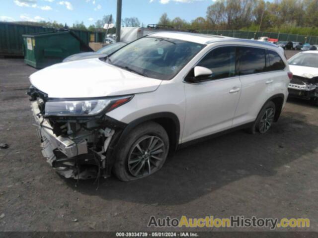 TOYOTA HIGHLANDER XLE, 5TDJZRFH9KS574446