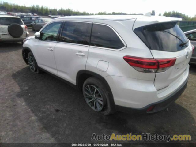 TOYOTA HIGHLANDER XLE, 5TDJZRFH9KS574446