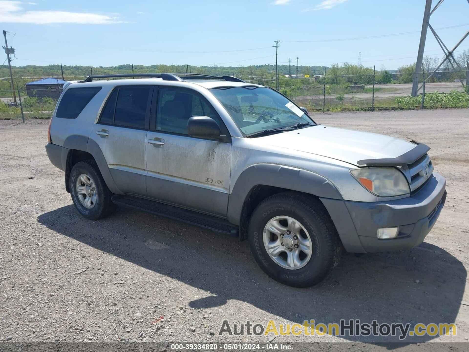 TOYOTA 4RUNNER SR5 V8, JTEBT14R630013138