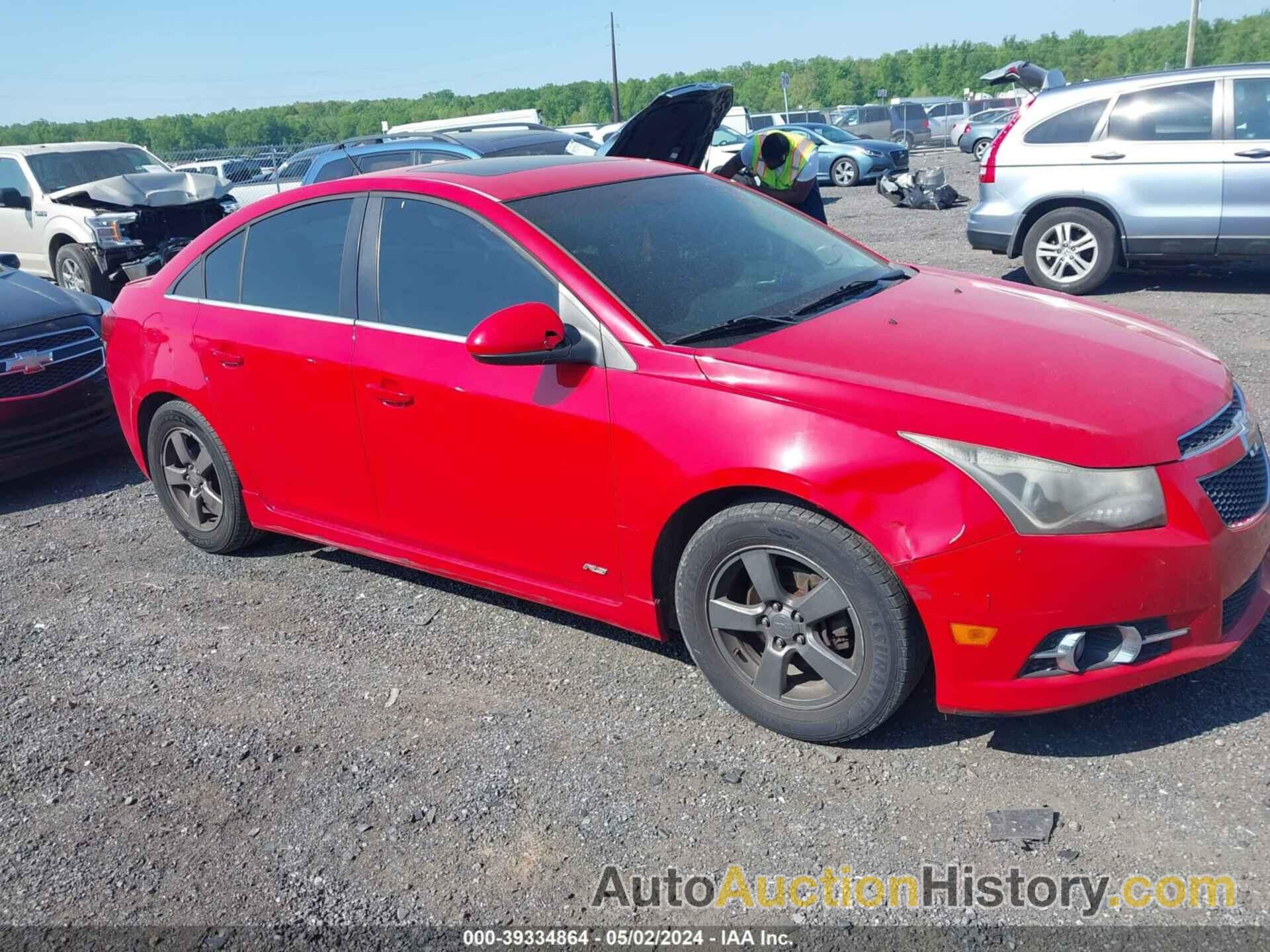 CHEVROLET CRUZE 1LT, 1G1PF5SC8C7241102